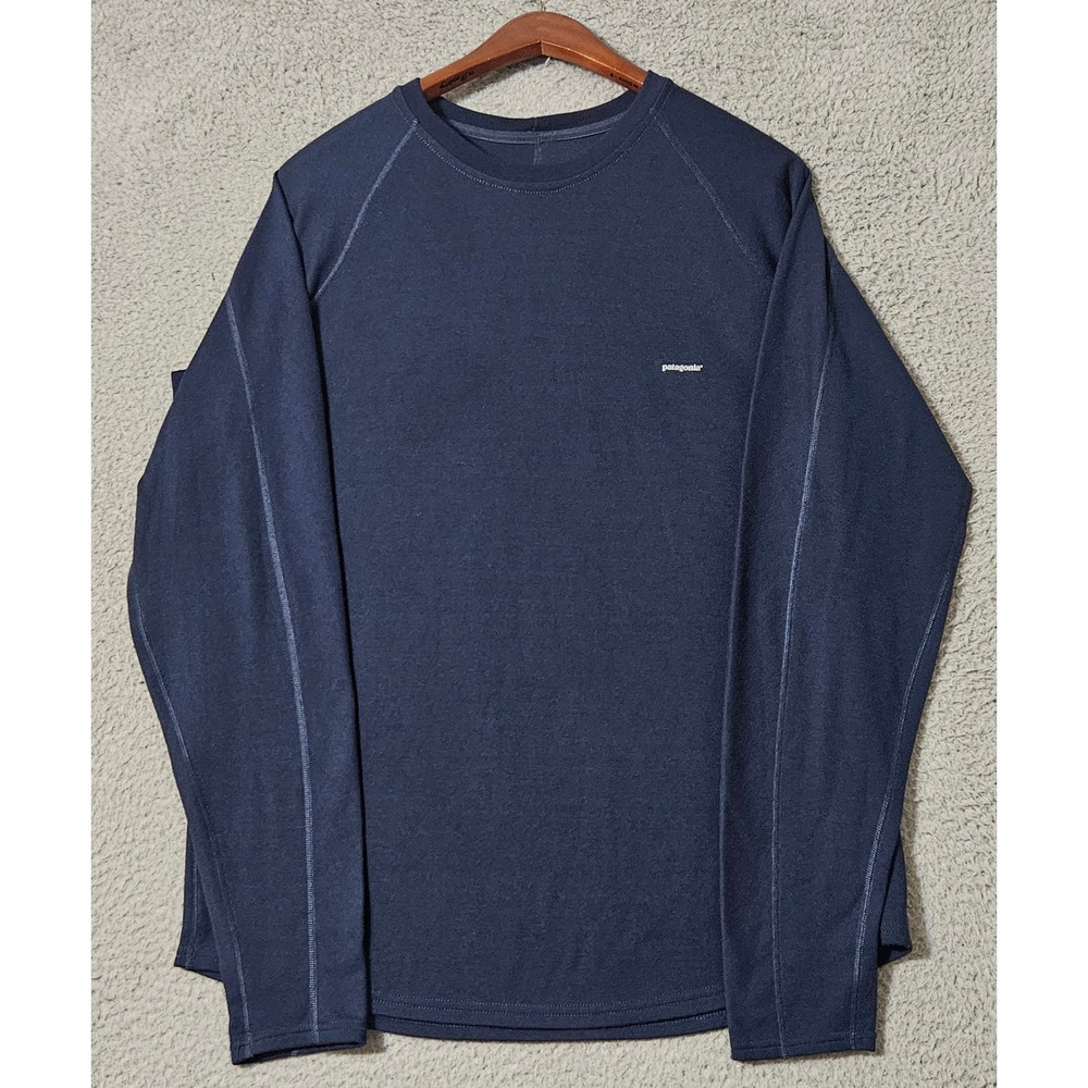 Patagonia Capilene Long Sleeve Shirt Mens Large Base Layer Polartec Performance
